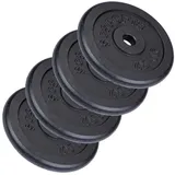 ScSPORTS ScSPORTS® Hantelscheiben Set 30/31mm Gusseisen Gewichtsscheiben Gewichte