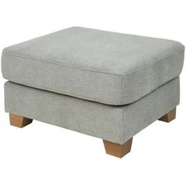 Soho Hocker Franka 75 x 42 x 62 cm Grau