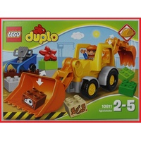 LEGO 10811 Duplo Baggerlader Baustelle Fahrzeug Schaufelbagger Bauarbeiter NEU