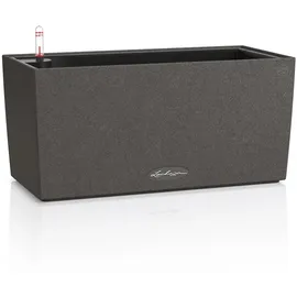 LECHUZA Balconera Stone 40 40 x 19 x 19 cm Graphitschwarz