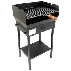 Cruccolini Livorno - Holzkohlegrill - 50x38 - aus schwerem Stahl