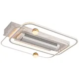 Euroton Deckenventilator Deckenventilator mit LED Beleuchtung mit Fernbedienung einstellbar, 20 cm Durchmesser, Lichtfarbe und Helligkeit einstellbar weiß