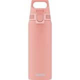 Sigg - Edelstahl Trinkflasche - Shield ONE Pink - Für Kohlensäurehaltige Getränke Geeignet - Auslaufsicher - Federleicht - BPA-frei - Pink - 0,75L