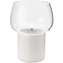 RIG-TIG Windlicht Hygge Glas Weiß