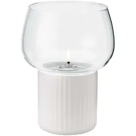 RIG-TIG Windlicht Hygge Glas Weiß