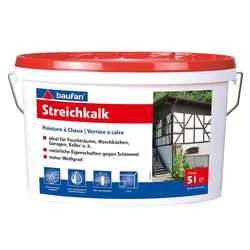 Baufan Streichkalk Gebrauchsfertig 5 L