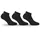 Fila Sneakersocken 3er Pack Schwarz 39-42