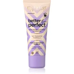 Eveline Cosmetics Better than Perfect deckendes Make-up mit feuchtigkeitsspendender Wirkung Farbton 1.5 Ivory Beige Neutral 30 ml