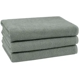 ZOLLNER Handtuchset 70 x 140 cm grau 3 St.