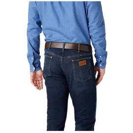 Wrangler Kabel Buckle Gürtel Brown 85 cm