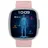 42 mm Schwarz Silikonarmband Rose