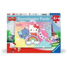 Ravensburger Kinderpuzzle 2x24 Teile - Hello Kitty - Die besten Freunde
