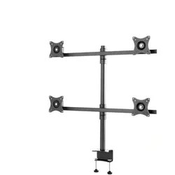 edbak Desktop-Halterung für vier 19-27" Bildschirme