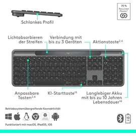Logitech Signature Slim Solar+ DE
