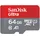 SanDisk Ultra microSD + SD-Adapter UHS-I U1 A1 140 MB/s 64 GB