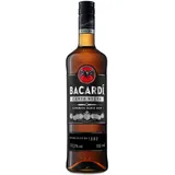 BACARDÍ Carta Negra Superior Black Rum, 37,5% Vol., 3 x 700 ml