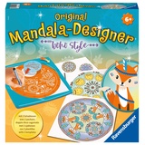 Ravensburger Midi Mandala Designer Boho Style 20019 Zeichnen Lernen Für Kinder Ab 6 Jahren Zeichen-Set Mit Mandala-Schablonen Für Farbenfrohe Mandal