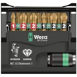 WERA Bit-Check 12 Diamond 1 12-teilig
