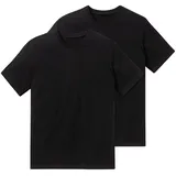 SCHIESSER American T-Shirt schwarz 3XL 2er Pack