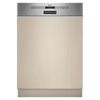 Neff N50 S145EAS16E Einbau-Geschirrspüler (teilintegrierbar, 598 mm breit, Edelstahl)
