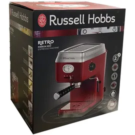 Russell Hobbs Espressomaschine Retro Red 28250-56