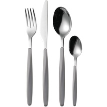 Fratelli Guzzini My Fusion, Besteckset Grau, 16,8 x 7,5 x h25,5 cm - 110700178
