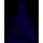 vidaXL LED-Wandbaum mit Metallhaken 260 LED Blau 3 m