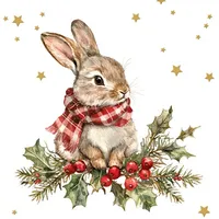 Ti-Flair 20 Servietten Papier 33x33cm 3-lagig - Papierservietten mit