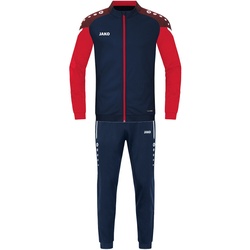JAKO Performance Trainingsanzug Polyester 909 - marine/rot XXL