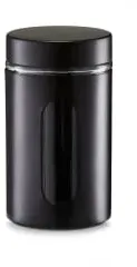 Zeller Vorratsglas, schwarz 19796 , Fassungsvermögen: 900 ml
