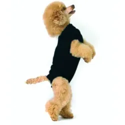 Trovet Hundebody Recovery Suit schwarz XXXS