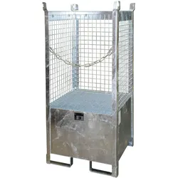 Bauer Fass Stapelpalette FSP 1 D feuerverzinkt Umwelt Lagertechnik