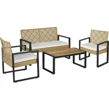 casa.pro Gartenmöbelset Calciano 4-tlg.