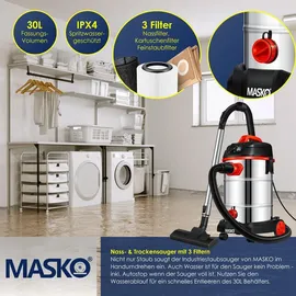 Masko Industriestaubsauger 30L