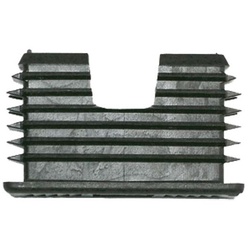 Zarges Endkappe für Sprossen-Leitern, Holmaußenmaß 68x25mm
