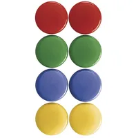 Magnetoplan Signalmagnete, sortiert, D=30 mm 8 Stück