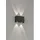 Fischer & Honsel Außenleuchte schwarz 8,7 cm x 4,7 cm x 11,8 cm inkl. LED-Modul