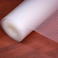 Rutschfeste, Transparente Eva-schubladenmatte, Wasserdicht Und Abwaschbar, 60 X 500 Cm, Schrankmatte, Tischmatte Für Zuhause Und Küche