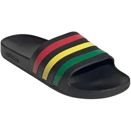 adidas Adilette Aqua Core Black / Green / Pure Ruby 44 2/3