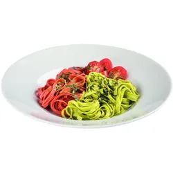 Napoli Uni weiß Pastateller 30cm * Saturnia