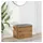 vidaXL Sitzbank mit Stauraum Artisan-Eiche Braun 62 x 42 x 45 cm