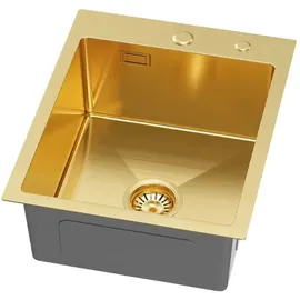 QLS Spülbecken 40 x 50 cm Gold