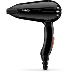 BaByliss Travel Dry 2000, Gleichstrom, 79 m3/h, Schwarz, Monochromatisch, Kunsts
