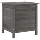 furnicato Gartentruhe 50 x 49 x 56,5 cm Schwarz