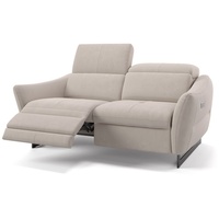 Sofanella 2-Sitzer Stoff Modena, Relaxsofa, Designsofa, Designer Couch, Italienisches Sofa, 2er Sofa beige