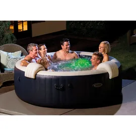 Intex PureSpa Bubble Massage Set Ø 216 x 71 cm navy blue