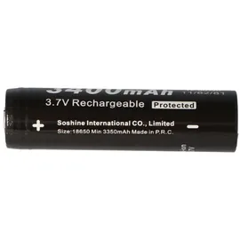 Soshine 18650 3400 mAh 1 St.