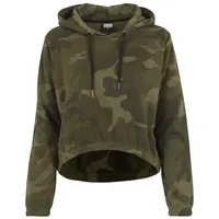 URBAN CLASSICS Sweatshirt Camouflage Green S