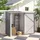 Outsunny Gerätehaus 1 x 1,03 m Grau