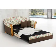 Home Affaire Schlafcouch Polyester 2-Sitzer Braun